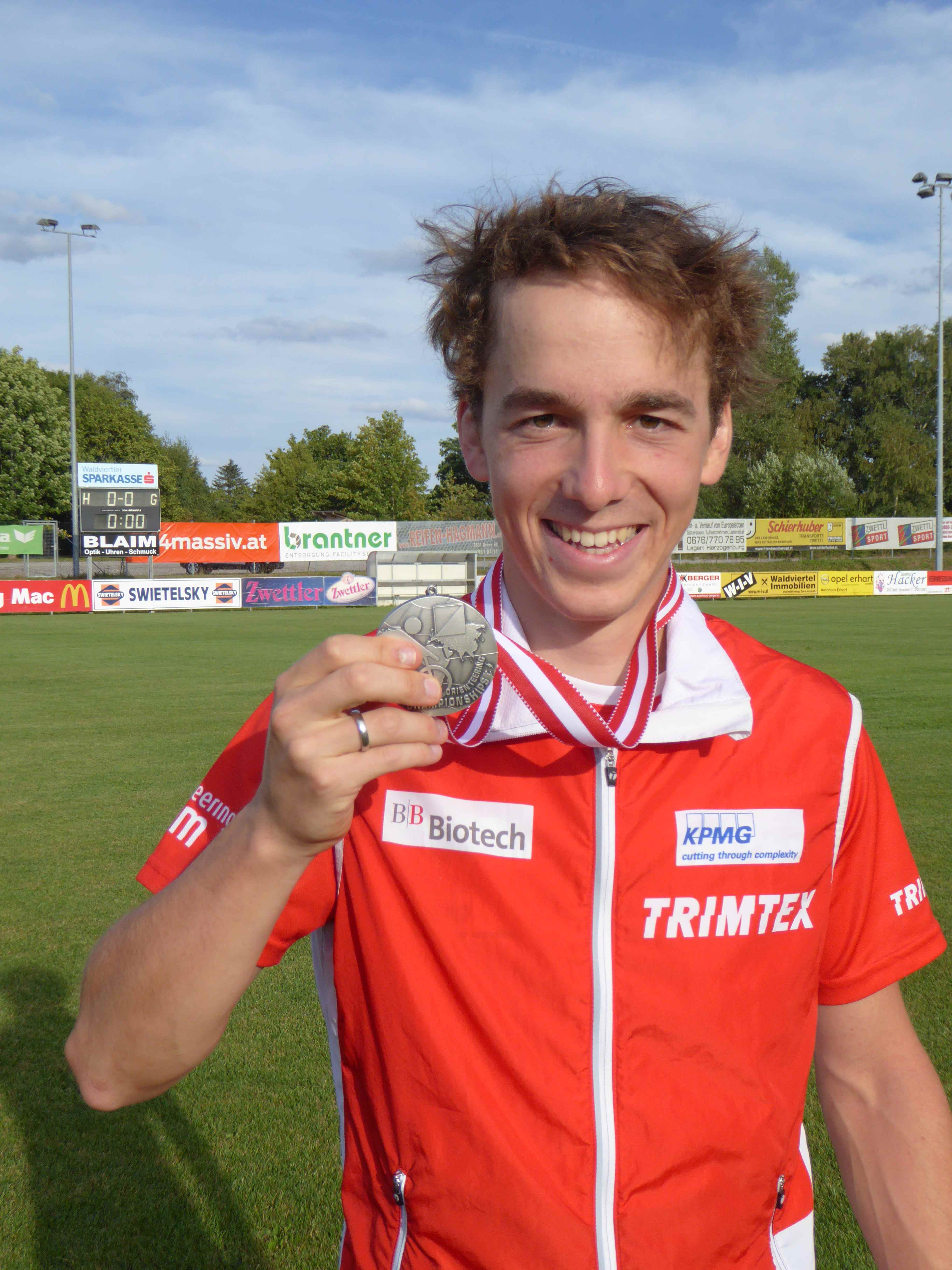 Medaille Simon Brändli Long WM2018