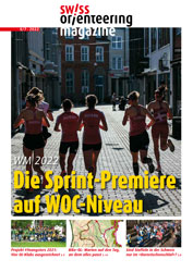 Cover Swiss Orienteering Magazine