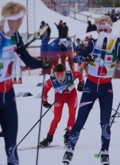 JWSOC Relay SUI BronzeTeam   bergabe2 Jordi M  ller hinterNorwegen 2