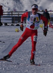 WSOC Sprint Men LukiDeininger Finish