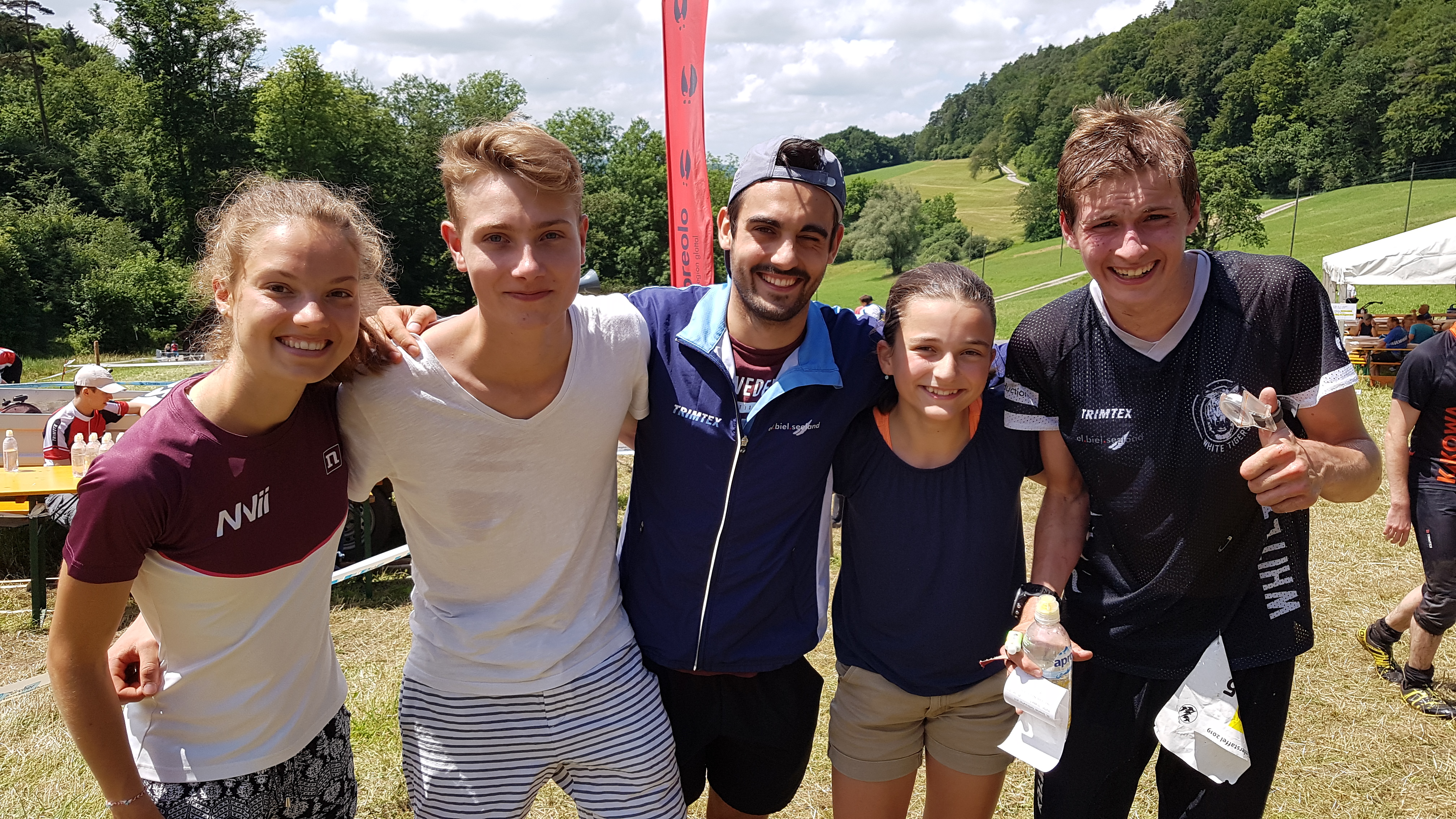 Sieger OLG Biel der 5er Staffel im 2019 Irchel